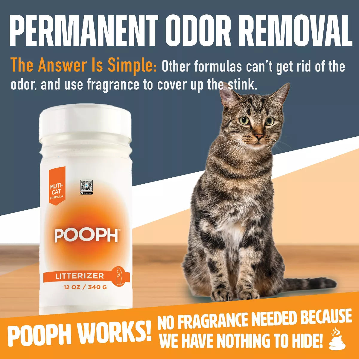 Pooph Cat Litterizer - 12Oz