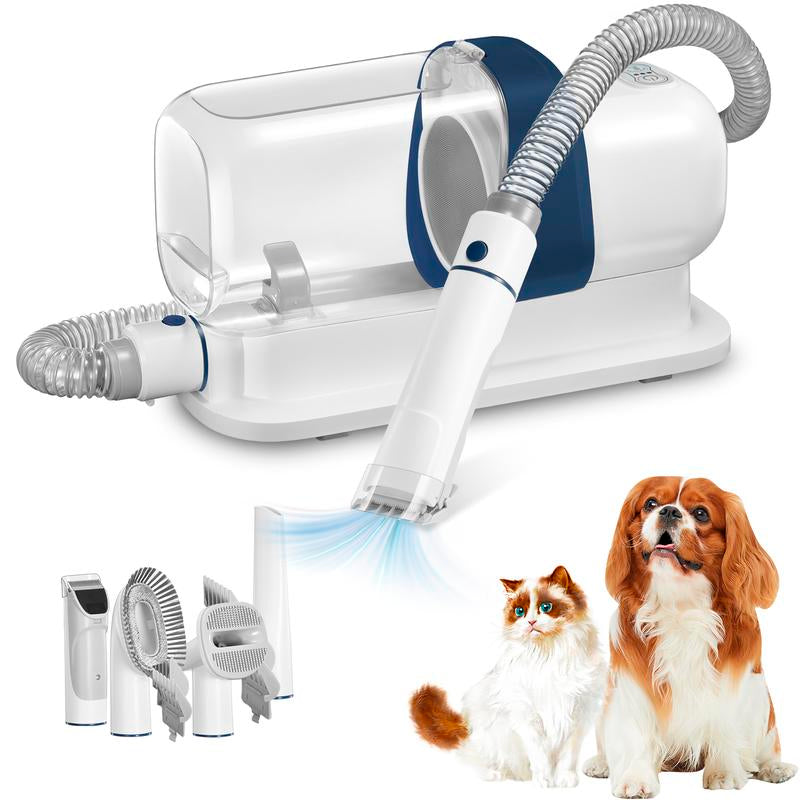 LMVVC Pet Grooming Kit with Vacuum for Dogs and Cats
