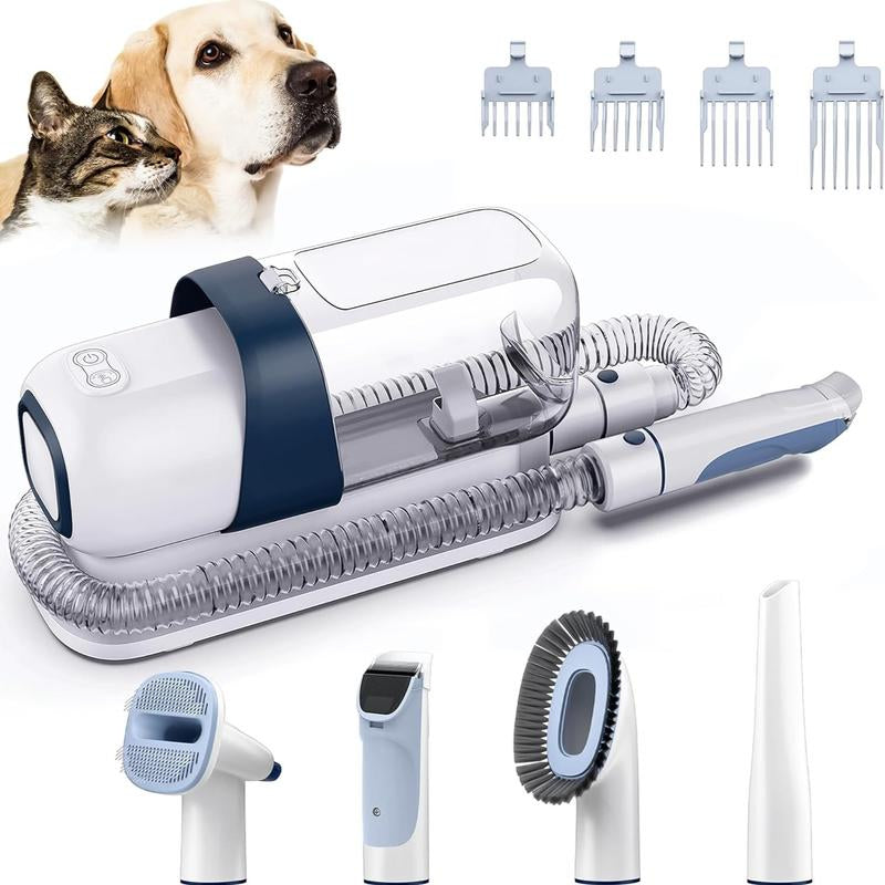 LMVVC Pet Grooming Kit with Vacuum for Dogs and Cats