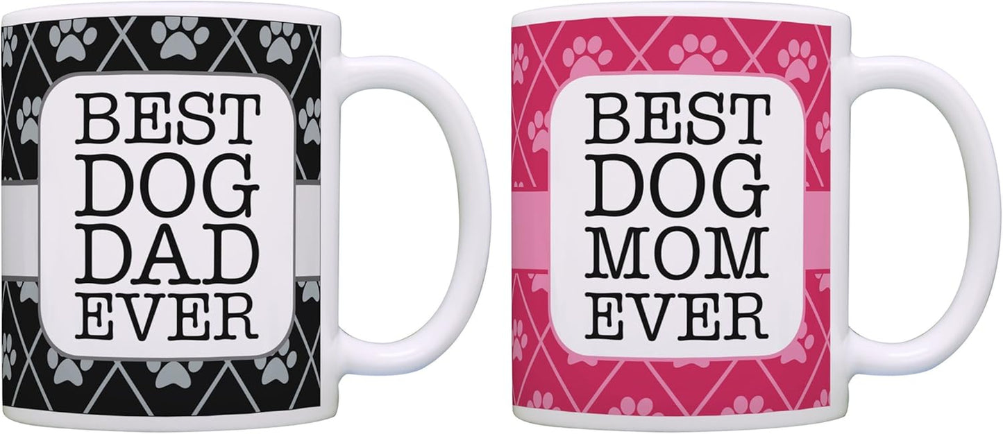 Dog Lover Gifts Best Dog Mom Ever Pet Owner Rescue Gift 11Oz Ceramic Coffee Mug Tea Cup White