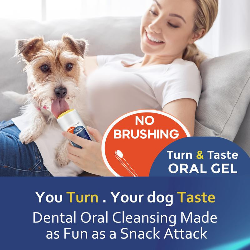 Glorysmile No Brushing Dog Toothpaste, Continually Freshens Breath for 24 Hours, Delicious Flavors like Chicken